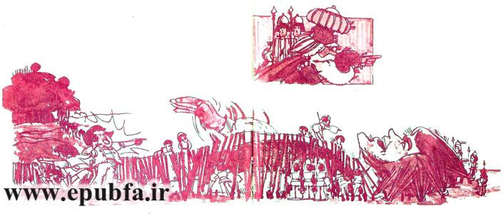 کتاب قصه کودکانه گالیور در جزیره کوتولهها - سفرهای گالیور-آرشیو قصه و داستان قدیمی ایپابفا